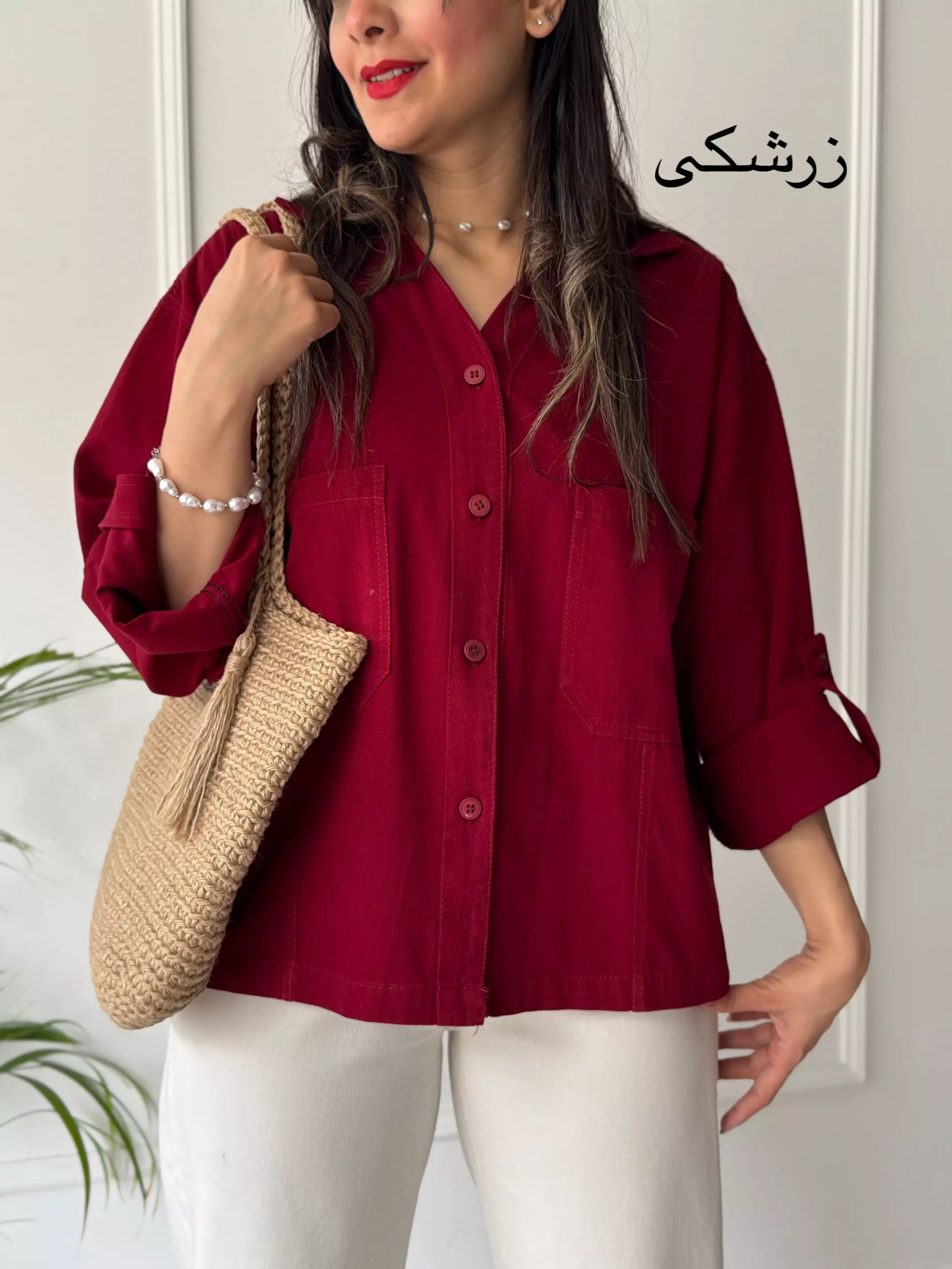 مانتو کتان ژینا